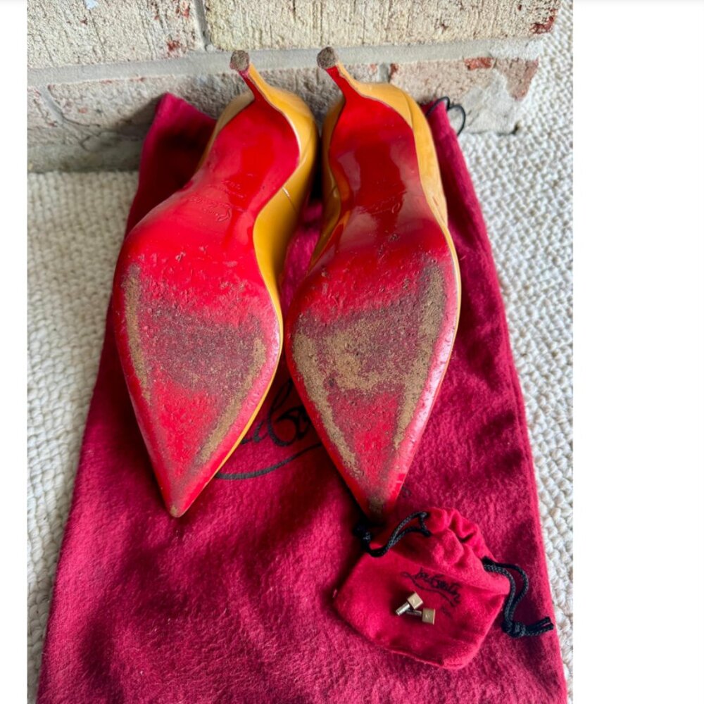 Christian Louboutin Kate - Blush (Dust bag Included) - 8.5 US‎ size - Picture 5 of 6